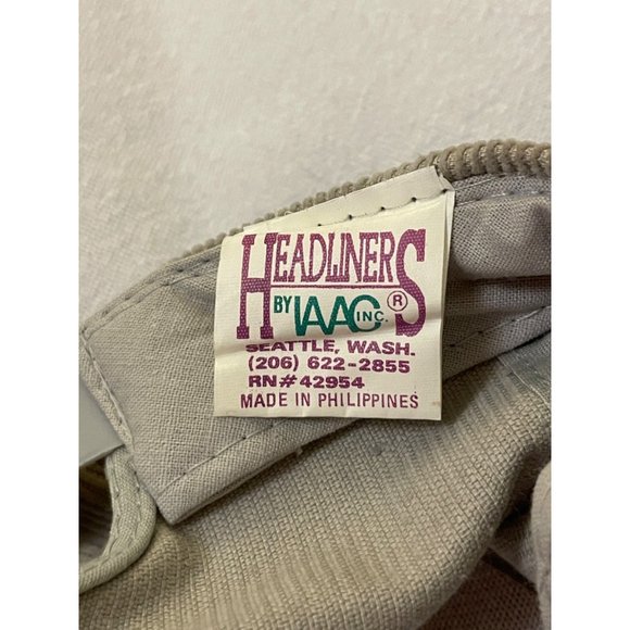 Vintage Corduroy Fairbanks Alaska The Great Land Snapback Baseball Hat Cap Patch - Picture 9 of 10